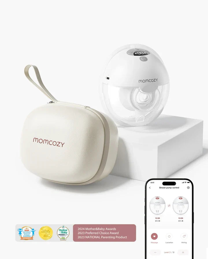 Momcozy M5 Smart - Pompë Gjiri Wearable me Kontroll përmes Aplikacionit - Single Pack