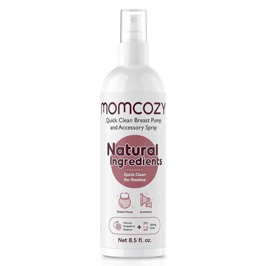 Sprej portativ për pastrimin e pompave të gjirit - Momcozy QC001