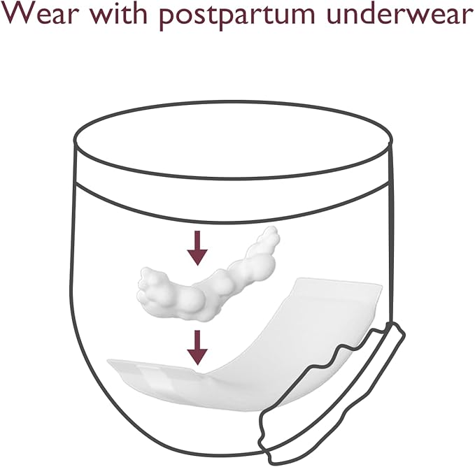 Të brendshme njëpërdorimshe postpartum Momcozy, 12 copë