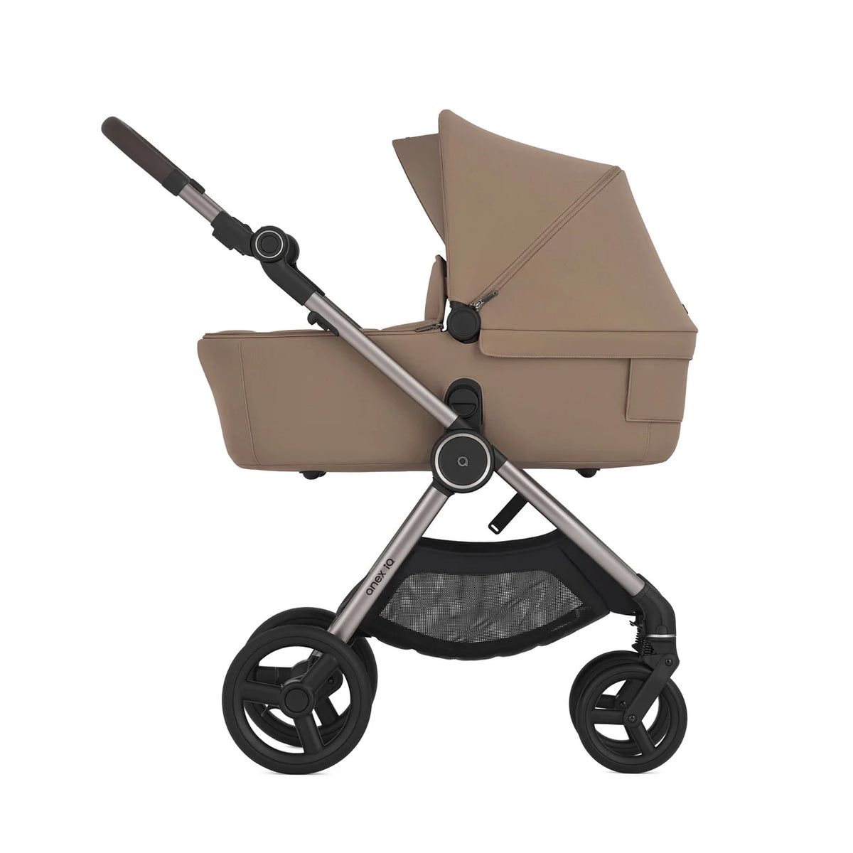 Anex IQ 3n1 – Karrocë Premium Multifunksionale 0–22 kg | Carrycot + Seat + Buggy