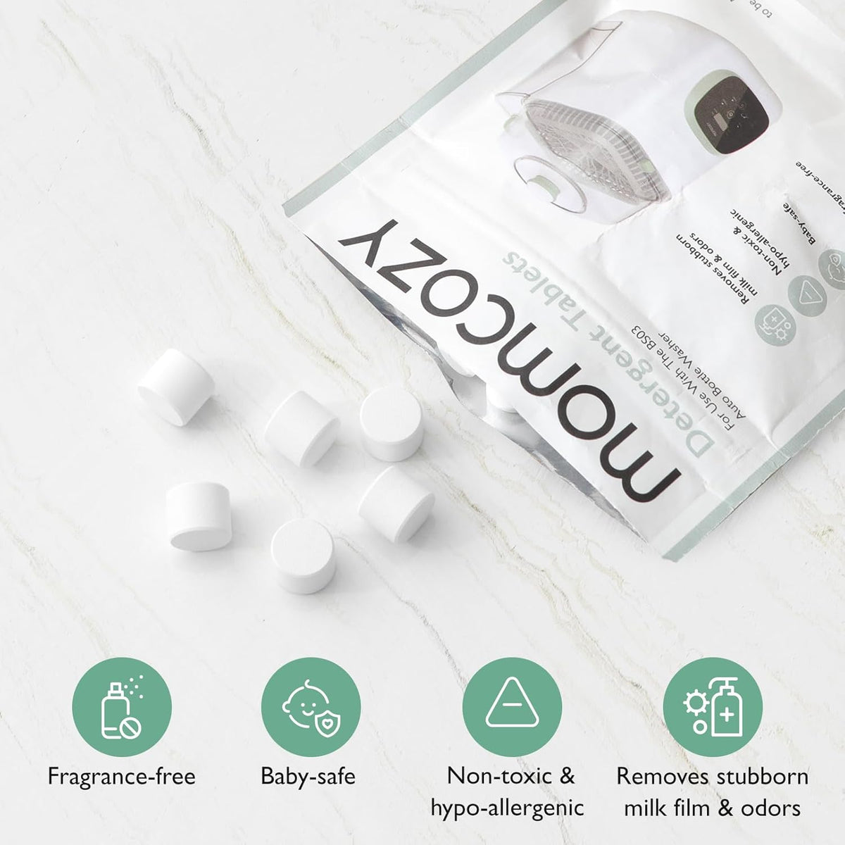 Blok Pastrimi Momcozy për KleanPal Pro - 120 Tableta