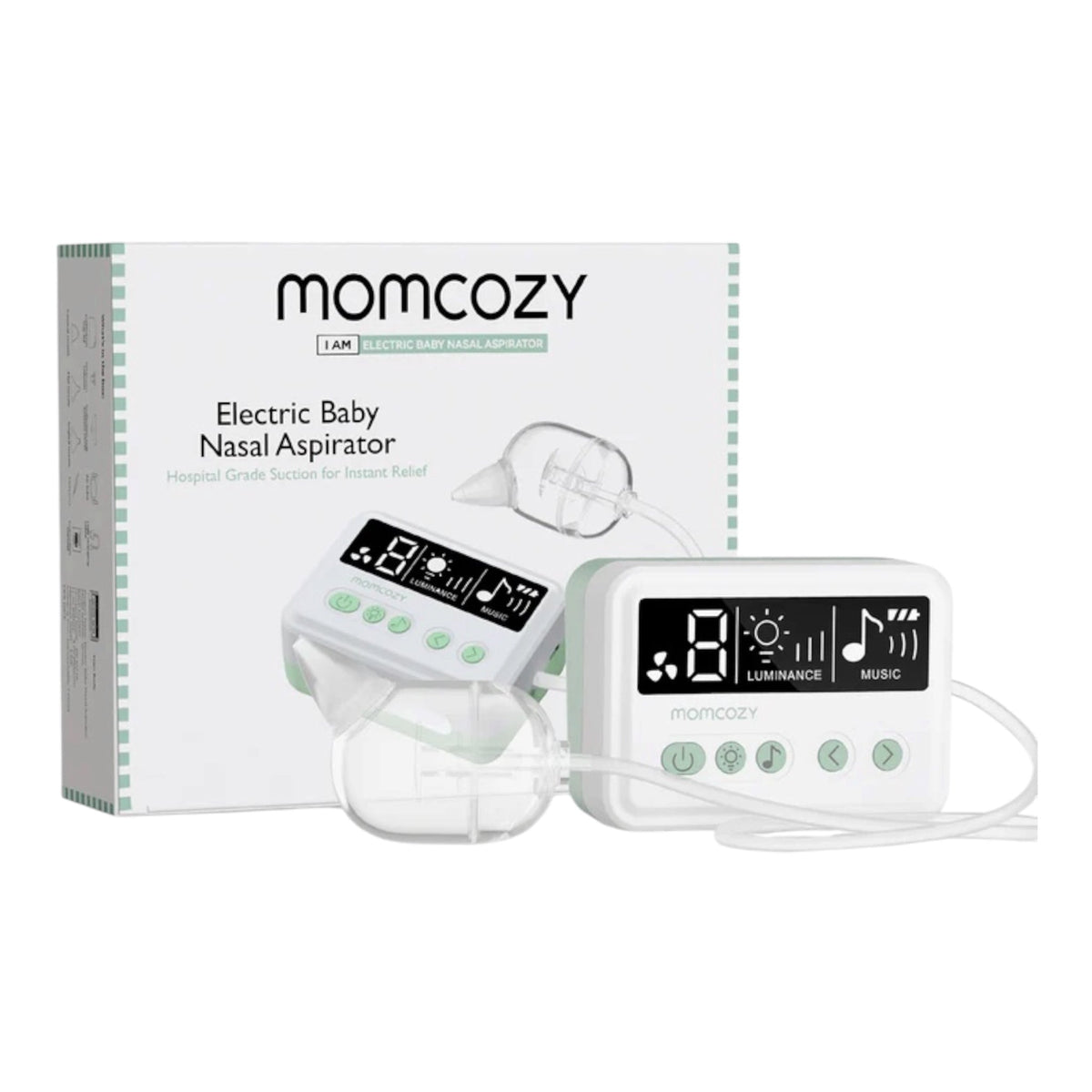 Aspirator Nazal Momcozy me Standard Spitalor për Foshnje