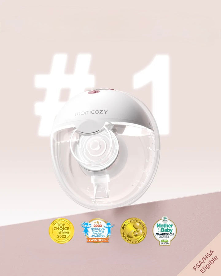 Momcozy M5 Smart - Pompë Gjiri Wearable me Kontroll përmes Aplikacionit - Double Pack