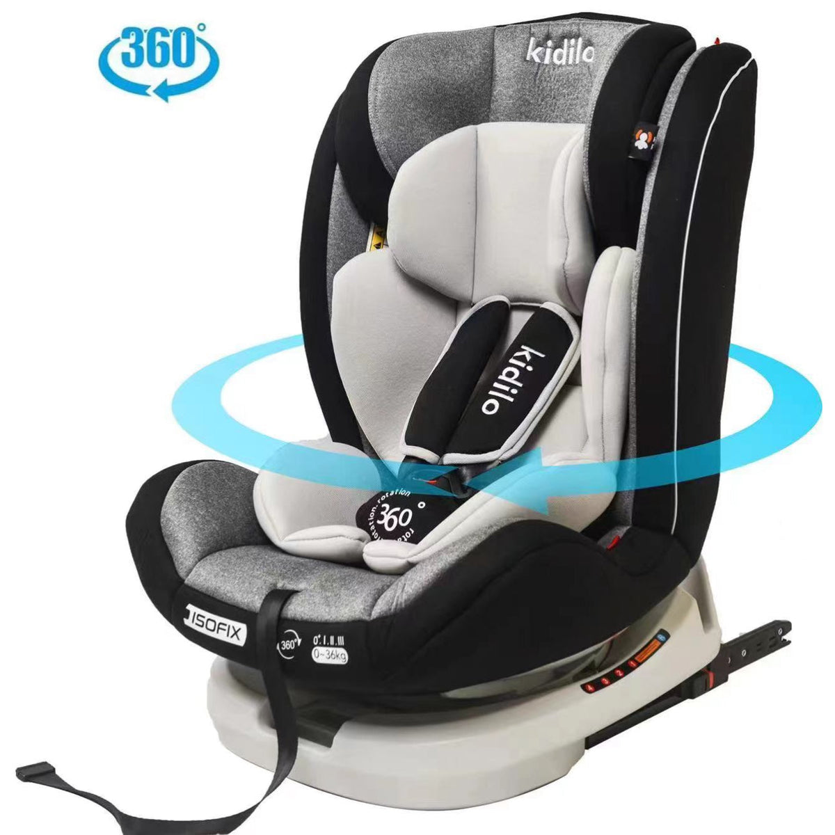 Ulëse Veture ISOFIX - Kidilo - 36kg (0-12 vjeç) "BXS"