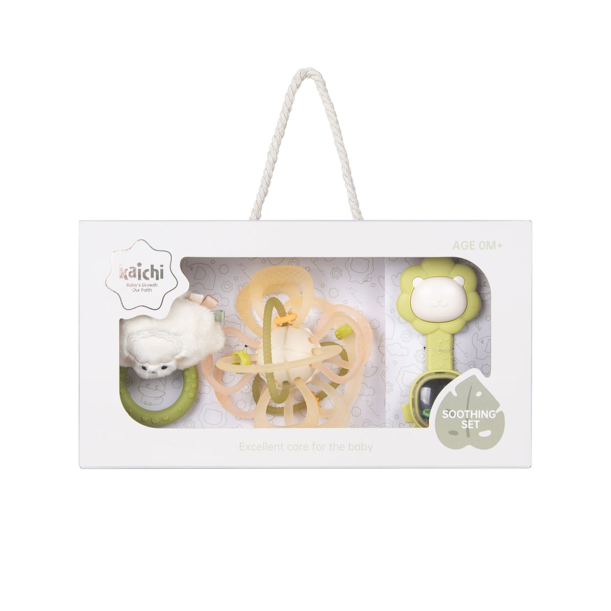 Set Lodrash për Dalje Dhëmbësh - Teether Silikoni