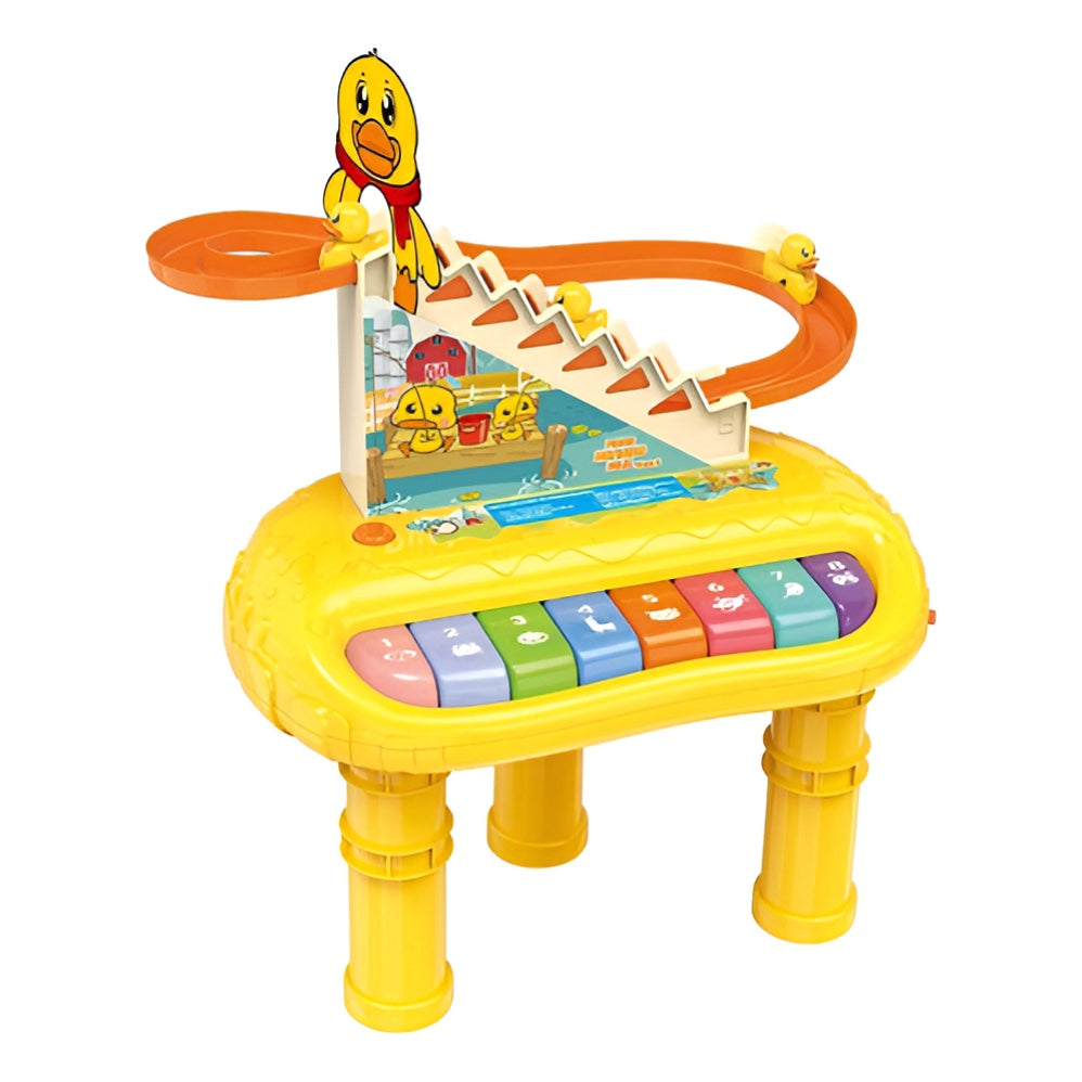 Lodër Plastike - Piano Muzikore me Rosë Lëvizëse