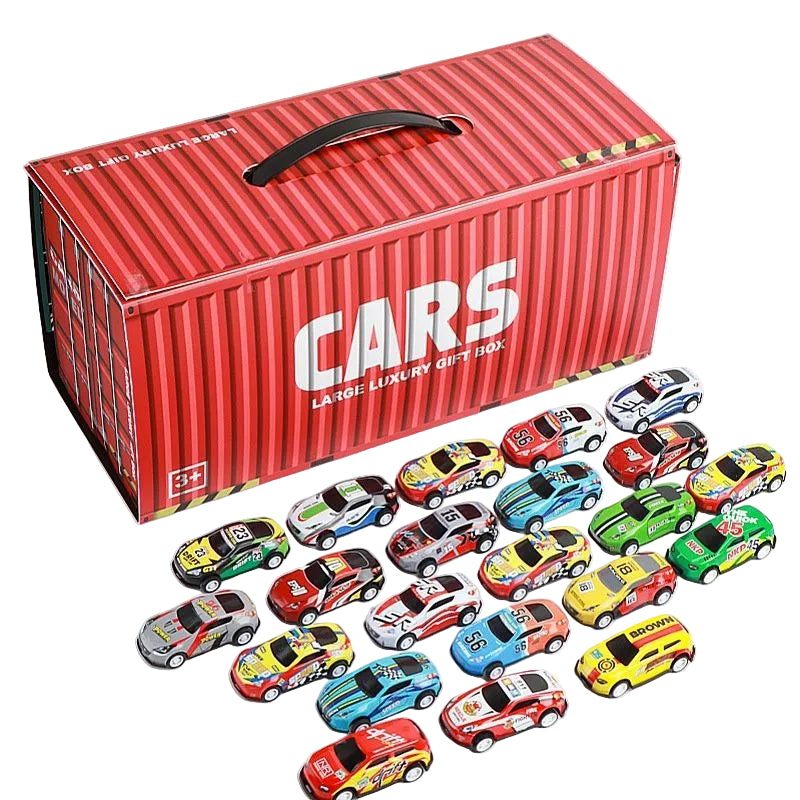 Lodër Set Veturash - 48pcs