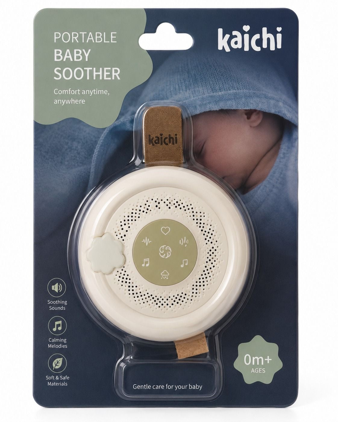 Kaichi Portable Baby Soother - pajisje qetësuese portative për bebe 0m+