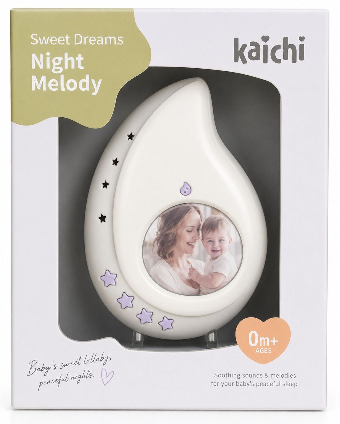 Kaichi Sweet Dreams Night Melody - dritë gjumi dhe melodi për bebe 0m+