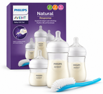 Philips Avent Natural Response SCD837/12 - 3 shishe dhe furçë me paketim