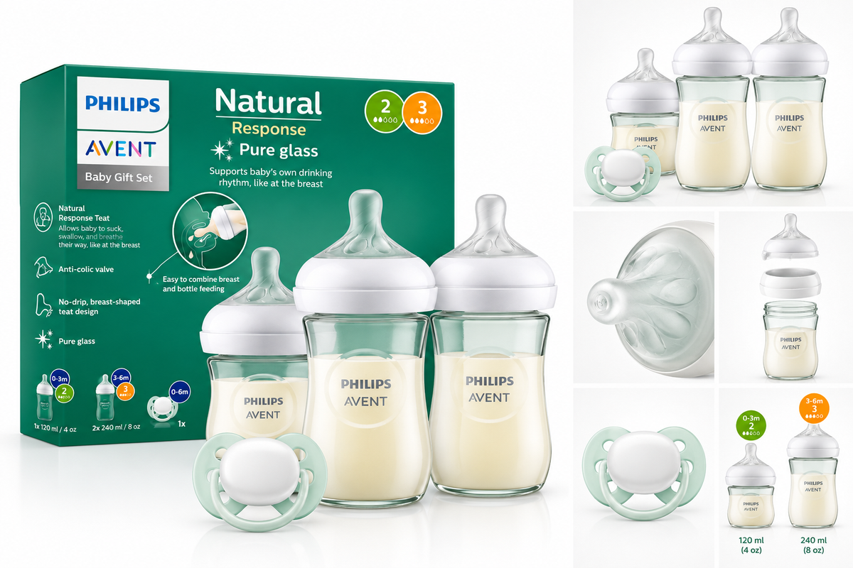 Philips Avent Natural Response SCD878/11 – pamje e setit dhe detajet
