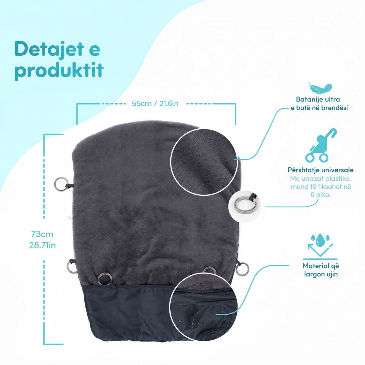 Sevi Bebe Art 147 detajet dhe dimensionet